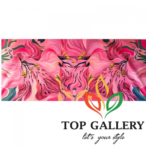 flower canvas art,Cool modern flower art, vivid flower art, vivid modern flower art, cool flower artwork