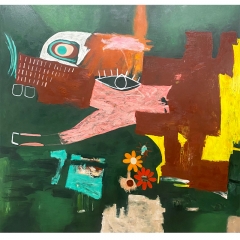 modern abstract art,cool abstract canvas art, customzied fine art on canvas