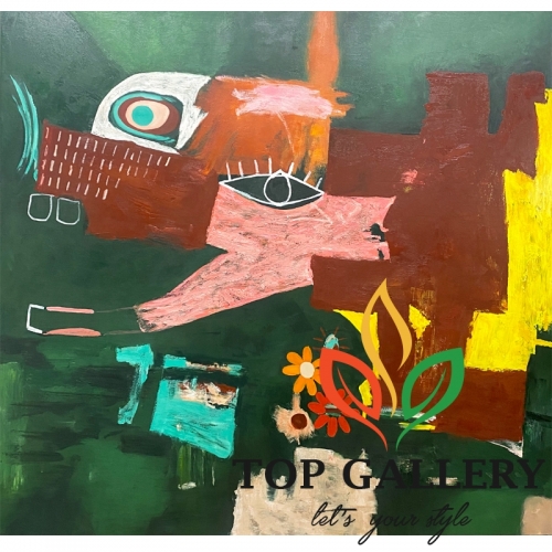 modern abstract art,cool abstract canvas art, customzied fine art on canvas