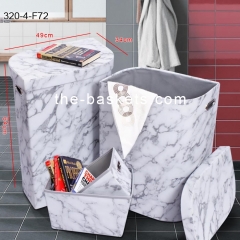 Stylish laundry hamper