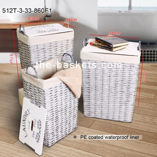 Willow rectangular hamper