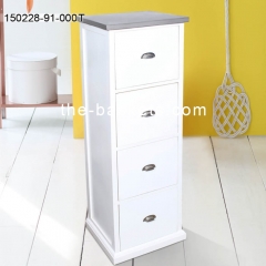 MDF cabinet with 4 drawers & concrete top