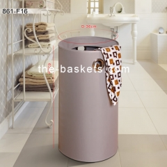 Fabric stackable round laundry