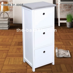 MDF cabinet with 3 drawers & concrete top