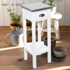 MDF table with drawer & concrete top