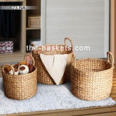 Water hyacinth storage basket
