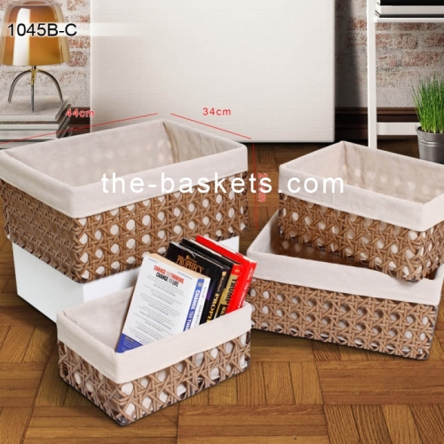 PP strap storage basket