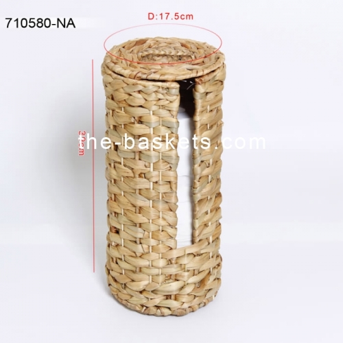 Water hyacinth storage basket