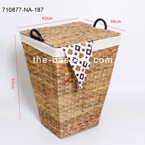 Tapered laundry hamper (Video)