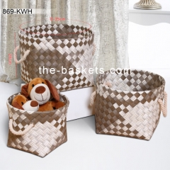 PP strap round basket
