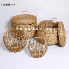 Water hyacinth accent table (Video)