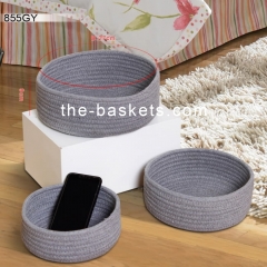 Cotton rope basket