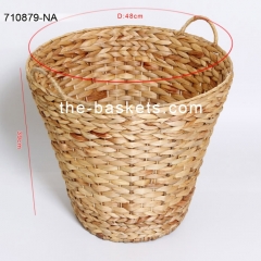 Water hyacinth storage basket