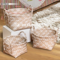 PP strap storage basket