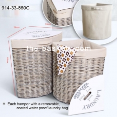 Willow half-moon hamper (Video)