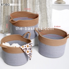 Cotton rope basket