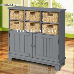 Big cabinet with six storage baskets
