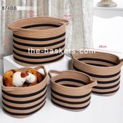 Cotton rope basket