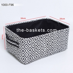 Paper fabric basket