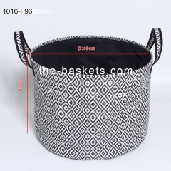 Paper fabric basket