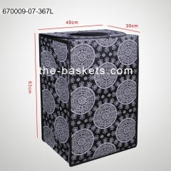 Quick drop K/D laundry hamper