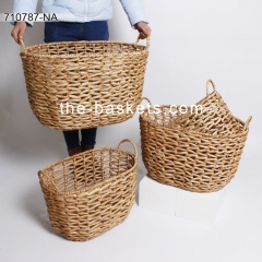 Water hyacinth basket