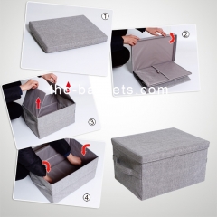 Foldable lidded box (Video)