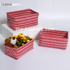 PP strap storage baskets