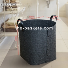 Foldable fabric laundry basket