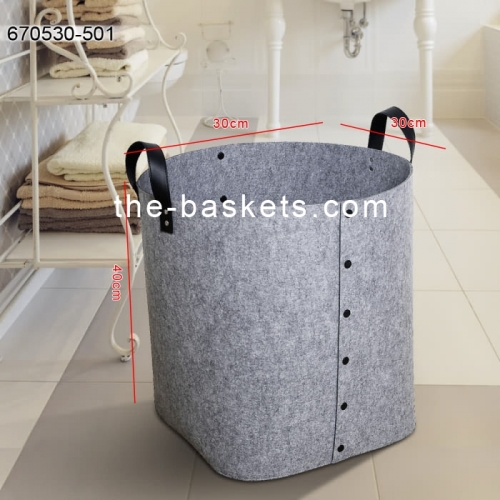 Foldable fabric laundry basket