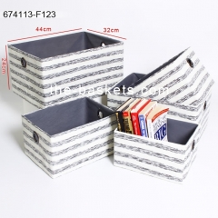 Fabric storage basket