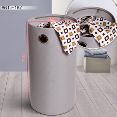 Fabric stackable round laundry