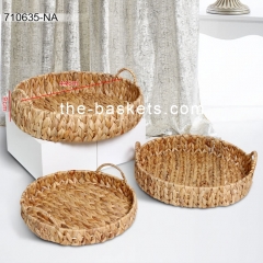 Water hyacinth basket