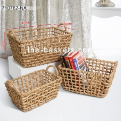 Water hyacinth basket