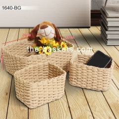 Paper rope basket