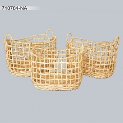 Water hyacinth basket