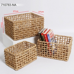 Water hyacinth basket