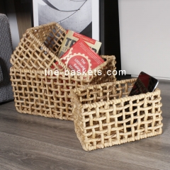 Water hyacinth basket