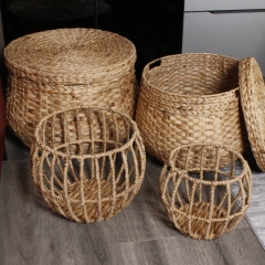 Water hyacinth accent table (Video)