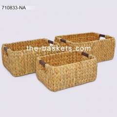 Water hyacinth basket