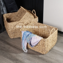 Water hyacinth basket