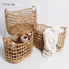 Water hyacinth basket