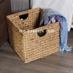 Foldable water hyacinth basket (Video)
