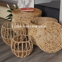 Water hyacinth accent table (Video)