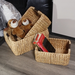 Water hyacinth basket