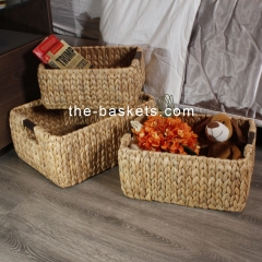 Water hyacinth basket