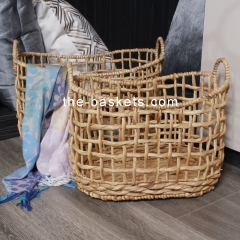 Water hyacinth basket