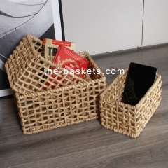 Water hyacinth basket