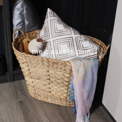 Water hyacinth storage basket