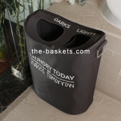 Quick drop laundry hamper (Video)